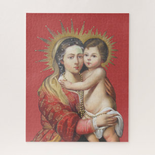 Quebra-cabeça Madonna e Criança