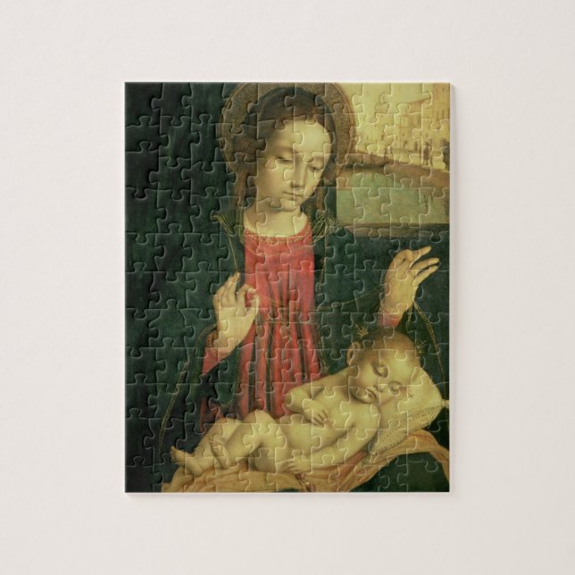 Quebra-cabeça Madonna e criança (Vertical)