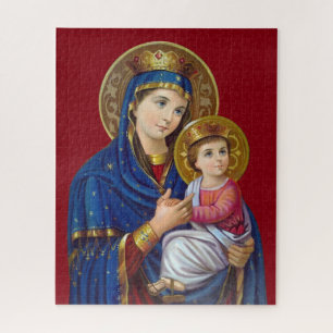 Quebra-cabeça Madonna e Criança