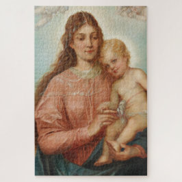 Quebra-cabeça Madonna e Criança