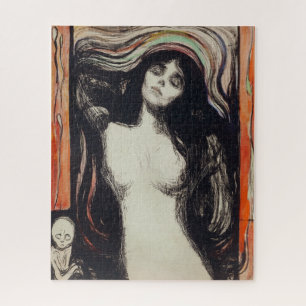 Quebra-cabeça Madonna   Edvard Munch  