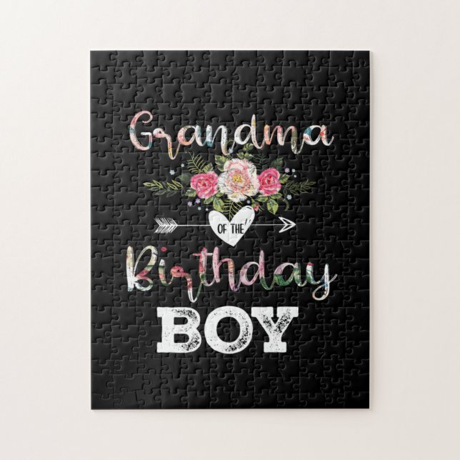 Quebra-cabeça Madre Art | Avó De Aniversário (Vertical)