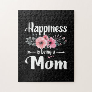 Quebra-cabeça Madre Art Felicidade É Ser Mãe Aniversário