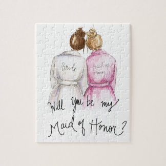 Quebra-cabeça Madrinha de casamento? Confunda uma empregada