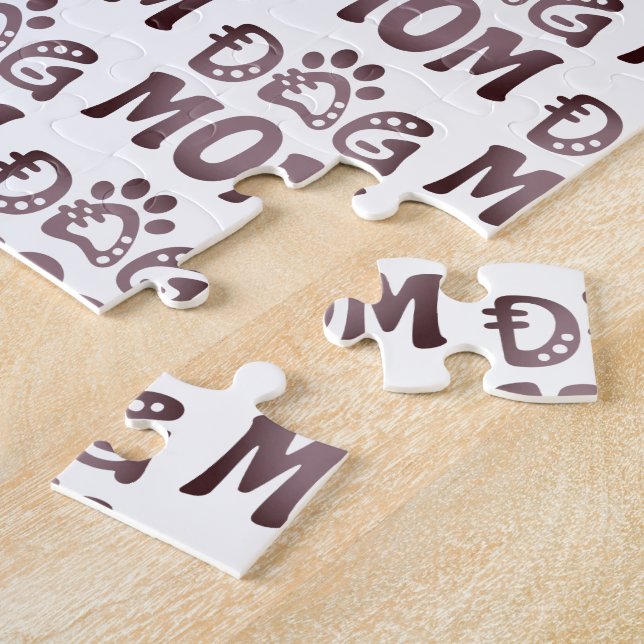 Quebra-cabeça Mãe de Cachorro (Lateral)