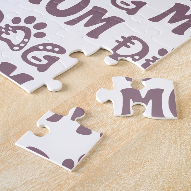 Quebra-cabeça Mãe de Cachorro (Lateral)