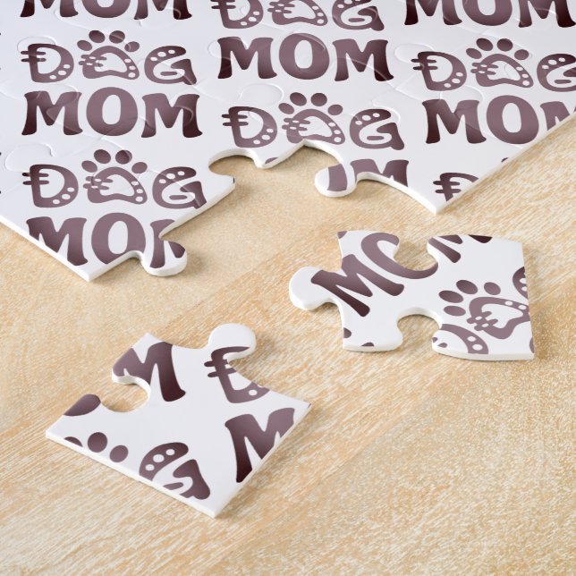 Quebra-cabeça Mãe de Cachorro (Lateral)