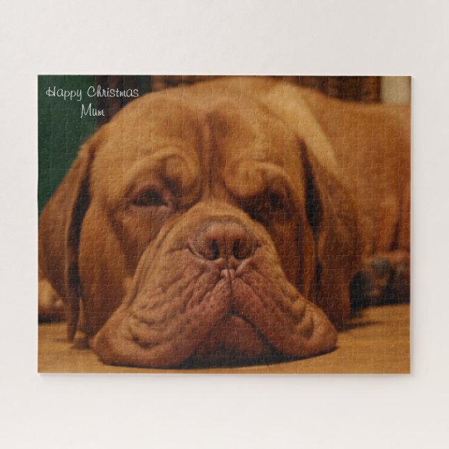 Quebra-cabeça Mãe de Natal. (Horizontal)