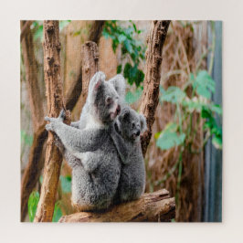 Quebra-cabeça Mãe E Bebê Koala Bears