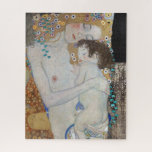 Quebra-cabeça Mãe e Criança de Gustav Klimt<br><div class="desc">Mãe e Criança por Gustav Klimt. Uma pintura maravilhosa de Gustav Klimt que representa amor verdadeiro e laços entre a mãe e o filho.</div>