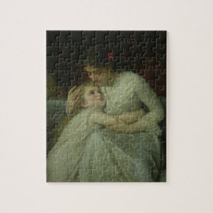 Quebra-cabeça Mãe e criança (óleo em canvas)