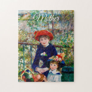 Quebra-cabeça Mãe e Filho de Renoir