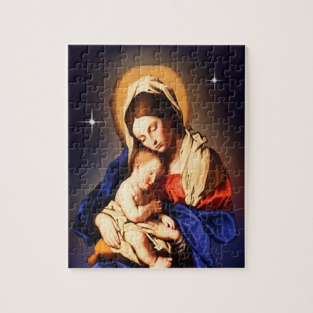 Quebra-cabeça Mãe Maria (Vertical)