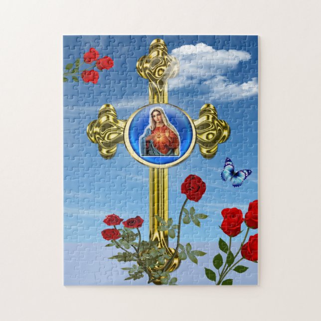 Quebra-cabeça Mãe Maria (Vertical)