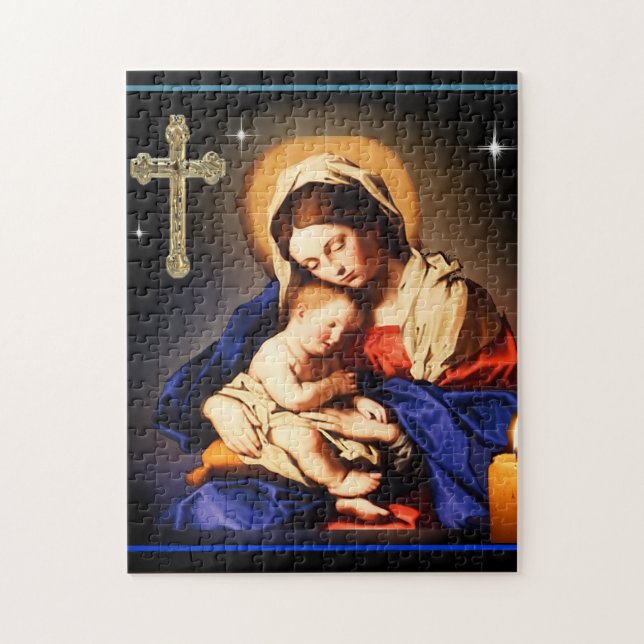 Quebra-cabeça Mãe Mary (Vertical)