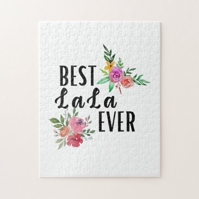 Quebra-cabeça Mãe Melhor Lala Nunca Aniversário (Vertical)