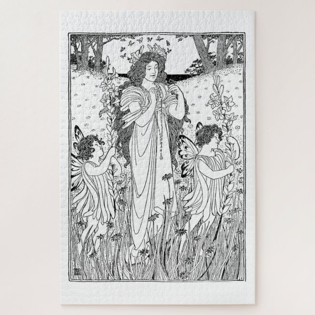 Quebra-cabeça Mãe Natureza Verão (Vertical)