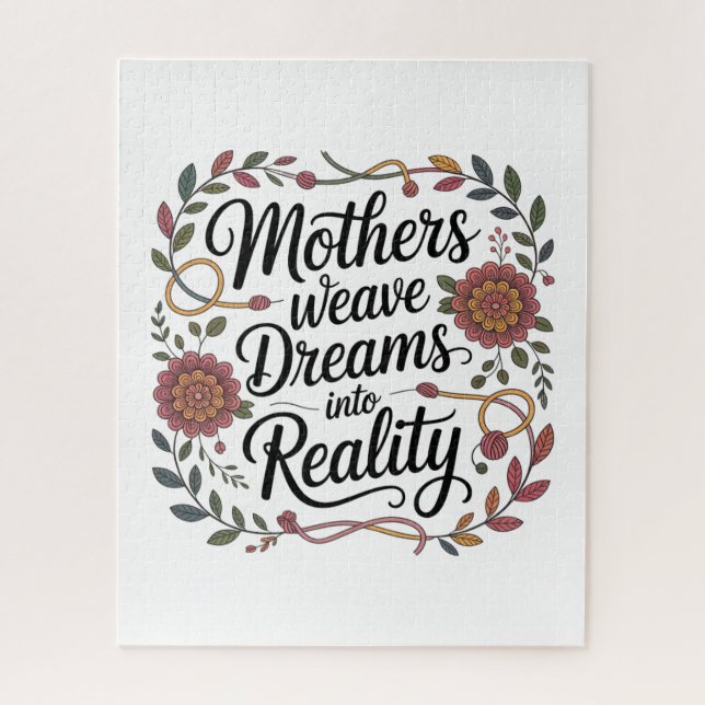 Quebra-cabeça Mães Tecem Sonhos em Realidade (Vertical)