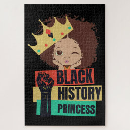 Quebra-cabeça Magia da Princesa Melanina de História Negra