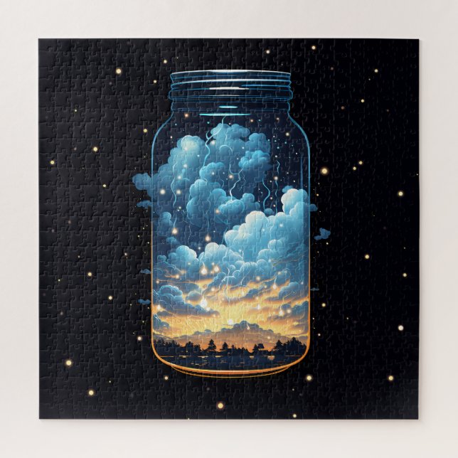 Quebra-cabeça Magia em um Jar - Meteoritos (Vertical)