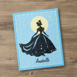 Quebra-cabeça Magical Princess Sillouette Personalizada