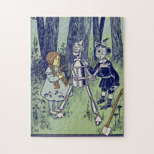 Quebra-cabeça Magnífico Feiticeiro de Oz - Dorothy/Scarecrow/Hom
