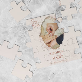 Quebra-cabeça Magnolia Line Art Ornate