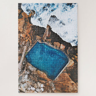 Quebra-cabeça Mahon Piscina Maroubra Beach Sydney Aerial