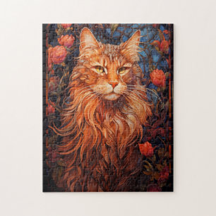 Quebra-cabeça Maine Coon cat