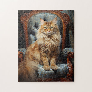 Quebra-cabeça Maine Coon cat