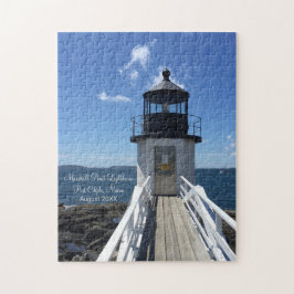 Quebra-cabeça Maine Lighthouse Marshall Point Data Visitada