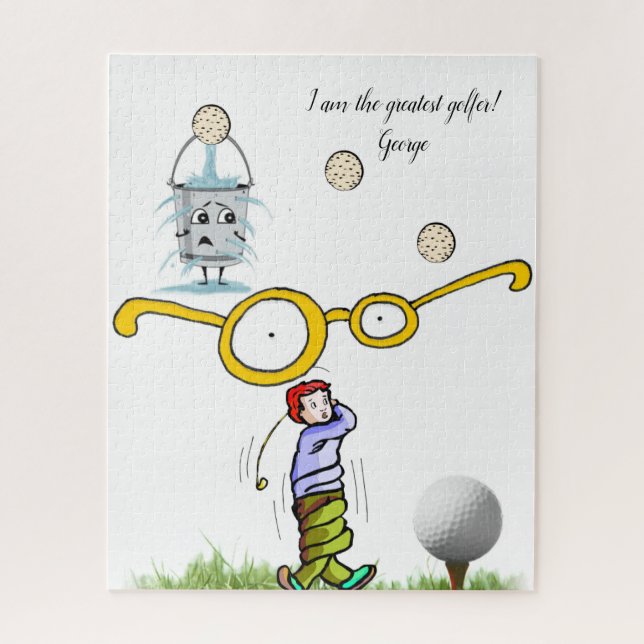 Quebra-cabeça Maior Golfista  (Vertical)