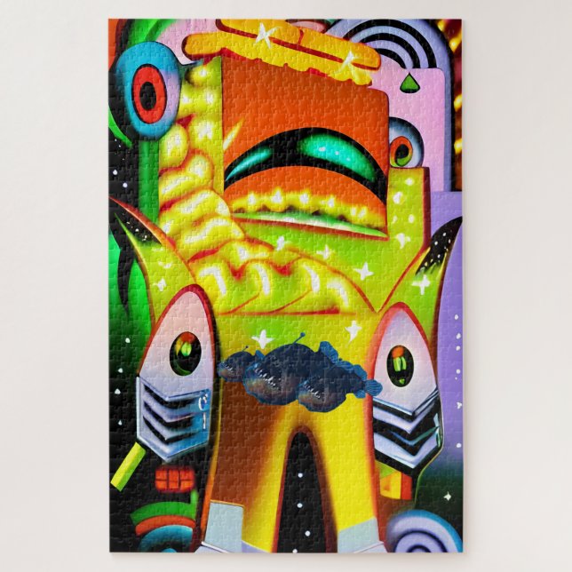 Quebra-cabeça Mais estranho do que você pensa (Vertical)