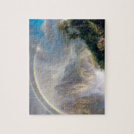 Quebra-cabeça Majestade da Natureza: Arco-Íris sobre Paraíso Tro