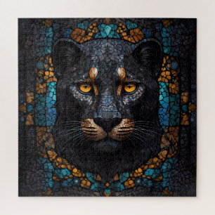 Quebra-cabeça Majestade Mosaica: A Pantera Negra