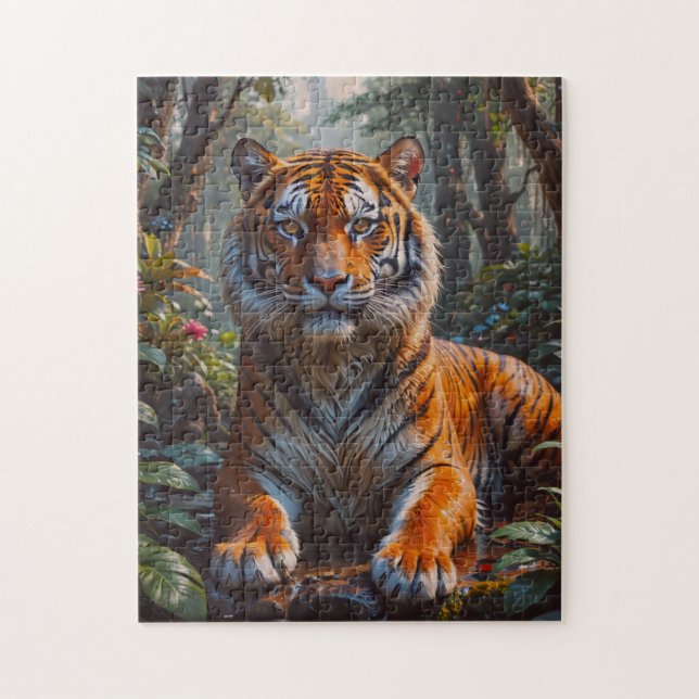 Quebra-cabeça Majexpressa Tiger (Vertical)