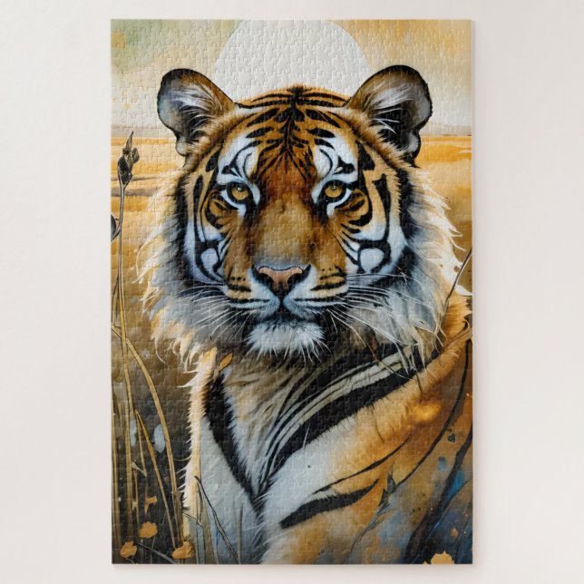 Quebra-cabeça Majexpressa Tiger (Vertical)
