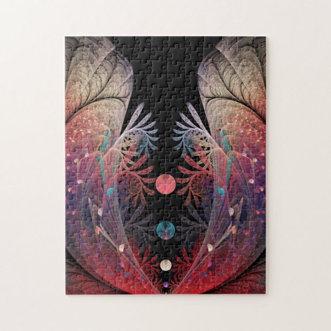 Quebra-cabeça Malabarismo Abstrato Fantasia Moderna Arte Fractal (Vertical)