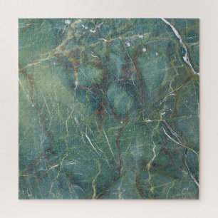 Quebra-cabeça Malachite Verde Marble Textura Detalhada