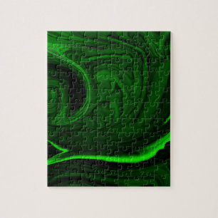 Quebra-cabeça malaquite verde-textura