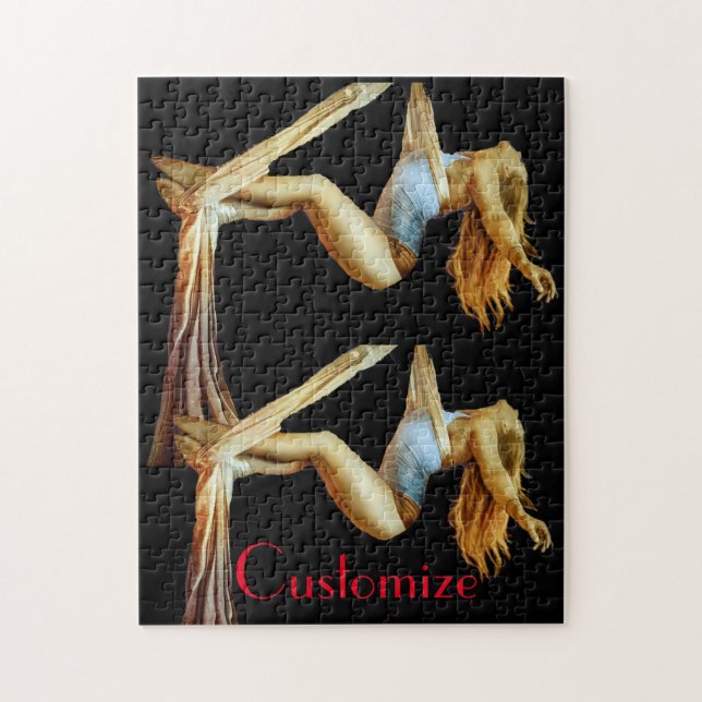 Quebra-cabeça Malhação aérea de ioga Thunder_Cove (Vertical)