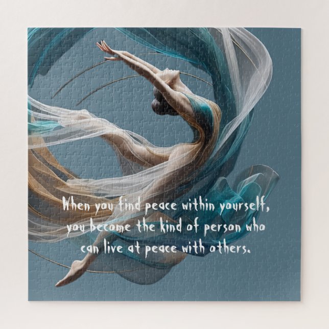 Quebra-cabeça Malhação de pilotos instrutores de ioga aérea voad (Vertical)