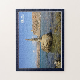 Quebra-cabeça Malta Għajn Tuffieħa Bay Sea Shore