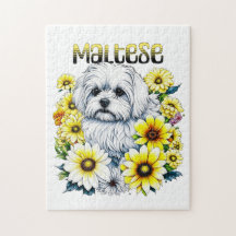 Maltês Watercolor Ai Art para Proprietários de Cac