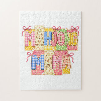 Quebra-cabeça Mamãe Mahjong
