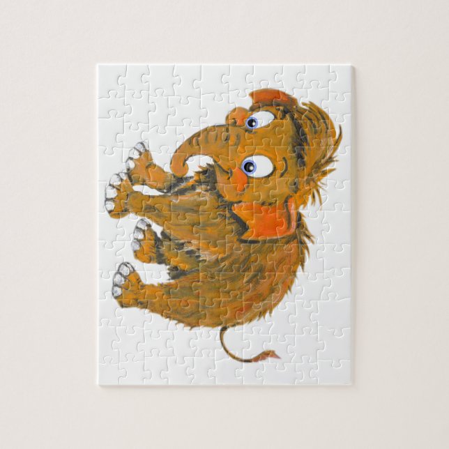 Quebra-cabeça Mammoth do bebê (Vertical)