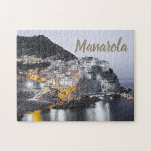 Quebra-cabeça Manarola Cinque Terre Liguria Itália Bônus de Ar