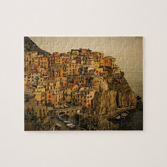 Quebra-cabeça Manarola, Itália - Cinque Terre - 8x10 - 110 pcs. (Horizontal)