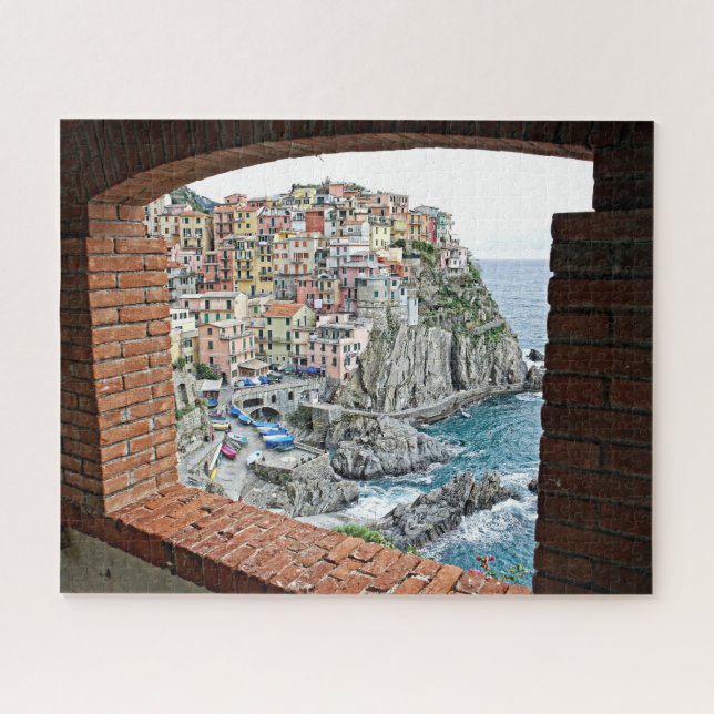 Quebra-cabeça Manarola, Itália - Modo de exibição do Windows - 1 (Horizontal)