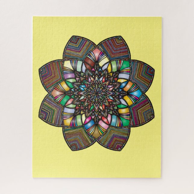 Quebra-cabeça Mandala (Vertical)